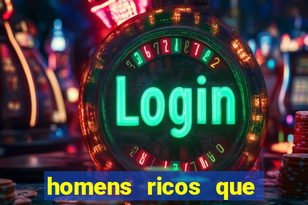 homens ricos que querem bancar telegram